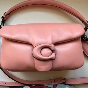 Coach Pillow Tabby 18 Leather Shoulder Bag